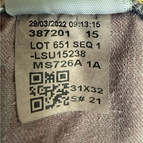 Levi’s 511 Slim Jeans W31 L32 — Purple Rinse (purplish grey) - Picture 5 of 15